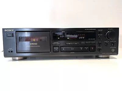 £295 • Buy SONY TC-K590 3 Head Cassette Deck. Custom Plinth. Pro Refurb & Service. Ex Cond.