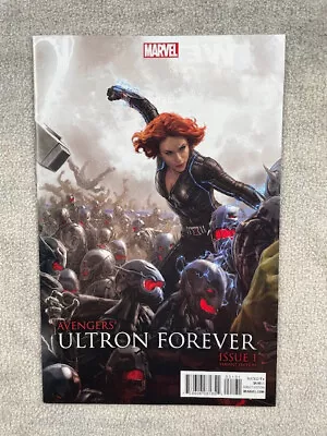 Uncanny Avengers Ultron Forever #1 Connecting Movie Variant Black Widow NM+ • $75