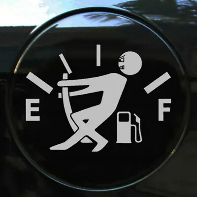 High Gas Consumption Funny Sticker Car Bumper Fuel Tank Decal Car Accessories • $3.20