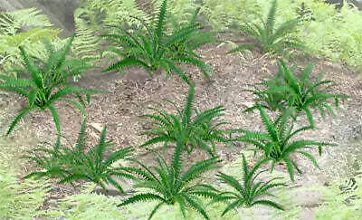 JTT Scenery Products 95534 - O Scale - Fern Plants 1  9/pk • $9.95