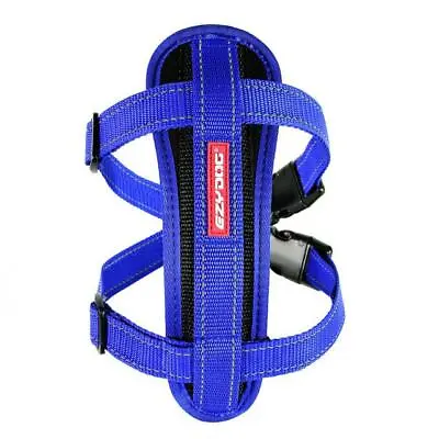 Ezydog Chest Plate Harness Blue Small Girth 37-60cm Ezy Dog • $39.99