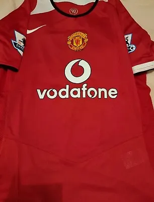 $150 • Buy Wayne Rooney Signed Manchester United 2002-2004 Jersey+coa
