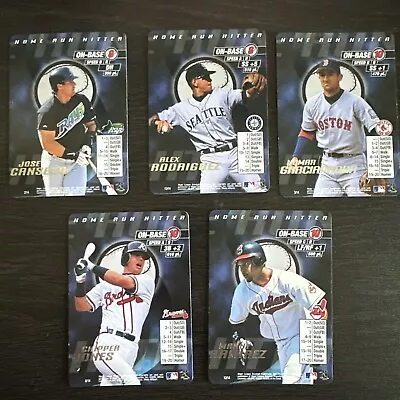 2000 Mlb Showdown Home Run Hitter Lot! Canseco A-Rod Nomar Chipper Manny • $10