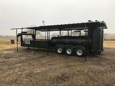 NEW Reverse Flow Custom BBQ Pit Charcoal Grill Smoker Concession Style Trailer • $35500