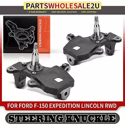 2 Inch Front LH & RH Drop Spindles For Ford Expedition F-150 Heritage Lincoln • $218.99