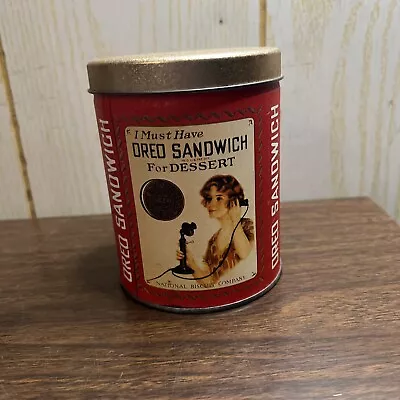 Vintage Nabisco  I Must Have Oreo Sandwich For Dessert Tin • $8