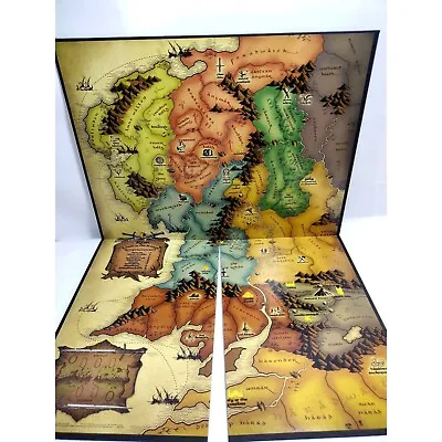 Risk Lord Of The Rings Trilogy Edition Replacement Game Board Quad-fold • $16.39