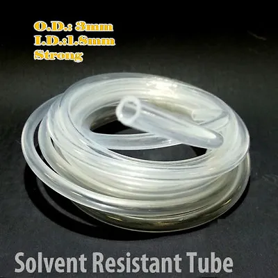 Solvent Resistant Tube 3 X 1.8 Mm Strong Ink Line US Seller Sold By Foot Printer • $1.05