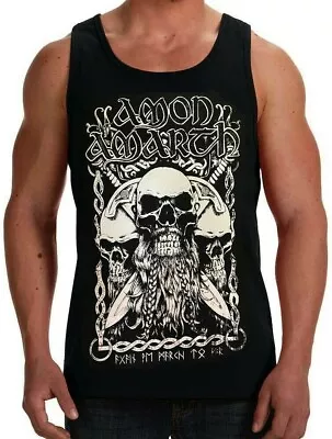 AMON AMARTH PUNK ROCK Band Black Tank Top • $16.99