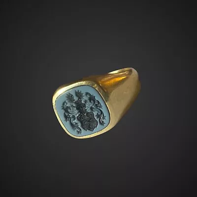 £650 • Buy Sardonyx Intaglio Signet Ring