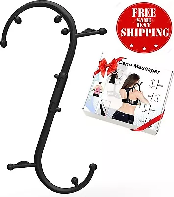 Back Neck Massage Trigger Point Cane Self Massage Tool Handheld Back Shoulder • $28.42