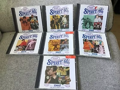 £7.50 • Buy Job Lot Bundle Time Life Spirit Of The 60s Hits Don’t Stop Cds 1964-69