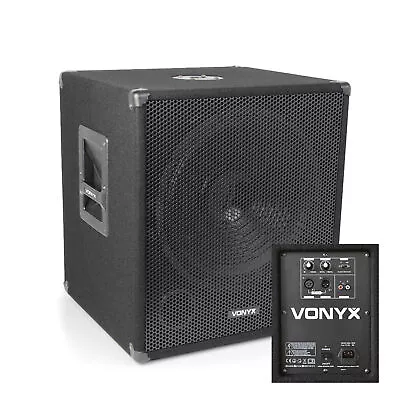 Vonyx 170.795 15 Inch Active DJ Subwoofer 600W • £229