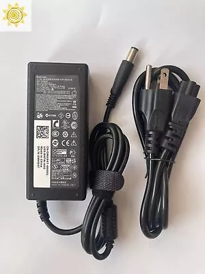 GENUINE Dell 65W PA-12 AC Adapter Charger Power Cord 19.5V 3.34A 7.4mm Round Tip • $10.69