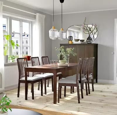 6 X IKEA EKEDALEN Dining Chairs - Sold As A Set Cost $600 NEW !!! • $149