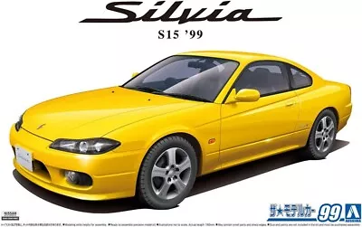 Aoshima 1/24 Scale The Model Car(99)Model Kit Nissan Silvia S15 Spec-R 1999 • $22.50