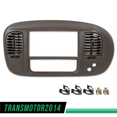 Brown Center Dash Radio Bezel Fit For 97-03 Ford F150 Expedition W/ Air Vent New • $28.85