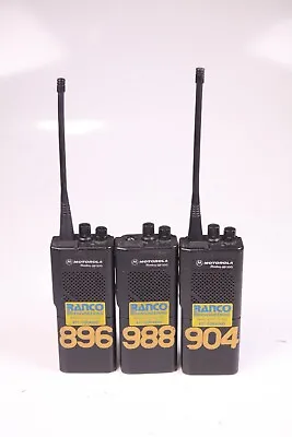 Lot Of 3 Motorola GP300 Two Way Radio No Batteries • $65.99