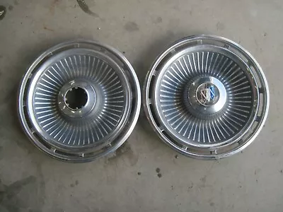 63 Buick Lesabre 15 Inch Hub Caps Wheel Covers Set Of 2 1963 • $67.94