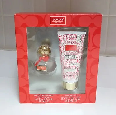COACH Poppy Eau De Parfum Spray + Perfumed Body Lotion - 2 Piece Gift Set New • $49.95