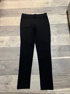 Mossimo Stretch Black Pin Tuck Leggings Size S • $4.60