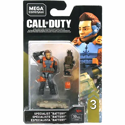Mega Bloks Construx Call Of Duty Specialists Series 3 - ERIN  BATTERY  BAKER Fig • £10.99