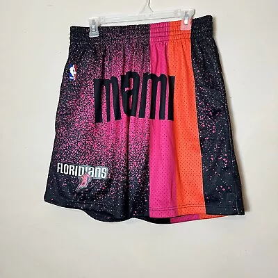 Mitchell & Ness Miami Floridians Shorts Swingman Hardwood Classic Men Size Large • $42.70