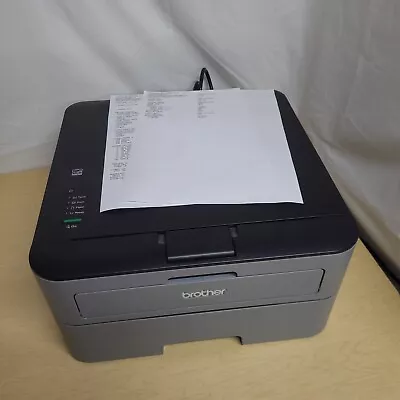 Brother HL-2320D Printer Monochrome Duplex NO TONER OR DRUM 13k Page Count • $90