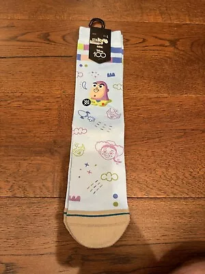 NWT Stance Disney 100 Toy Story By R Bubnis Poly Crew Socks Mens L 9-13 • $13