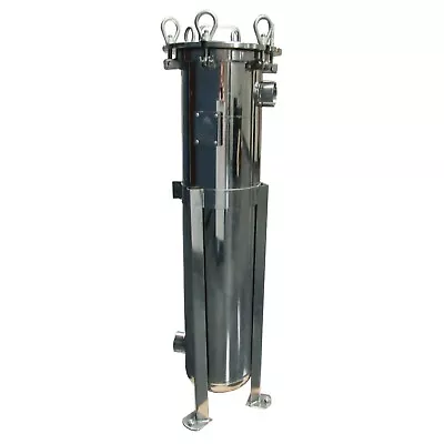 #2 Stainless Steel Bag Filter Housing 2  NPT Dual Outlet Side Or Bottom 150psi • $1039.49