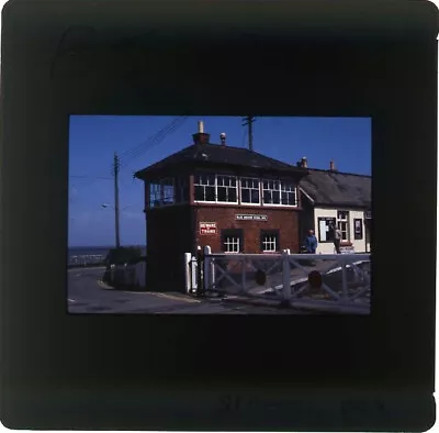 Blue Anchor Signalbox On The West Somerset Heritage Railway-colour Slide • £1.05