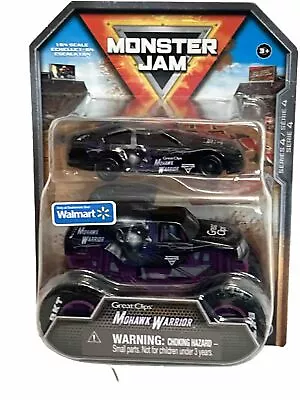 Spin Master Monster Jams S4 Walmart Excl Mohawk Warrior Car And Monster Truck!! • $18.99