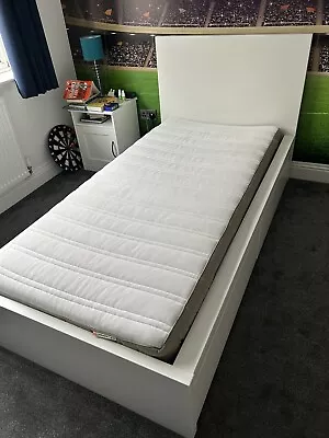 IKEA Malm Single Bed With Mattress • £41