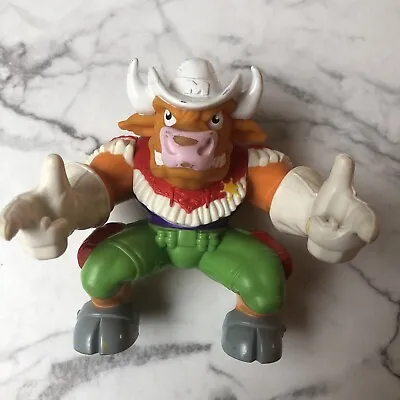 1991 The Wild West Cowboys Of Moo Mesa MOO MONTANA Cow Toy Action Figure • $34.95