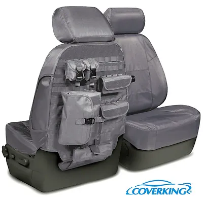 NEW Tactical Ballistic Charcoal Gray Seat Covers W/Molle System / 5102071-03 • $279.99