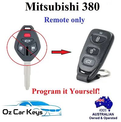 $39.81 • Buy Remote No Key Suits Mitsubishi 380 Central Locking 2005 2006 2007 2008