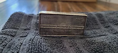 1968 Idaho Walla Walla SILVER BAR 3 Ounce • $110.27