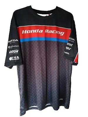 Official Honda Racing T Shirt Size XL Sports Top Paddock Motocross Motorcycle  • £29.99