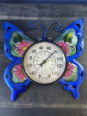 MUMTOP Butterfly Thermometer Beautiful Decor Waterproof Garden/patio Decor • $19.99