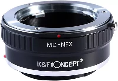 K&F Concept Manual Lens Adapter For Minolta MD MC Lens To Sony Alpha E Camera • $22.73