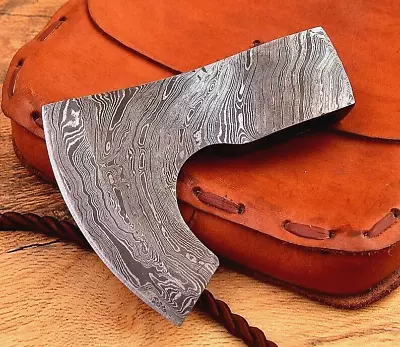 Damascus Hand Forged 512Layers 55HRC Steel Axe Head - Tactical Hatchet 934 • $59.95