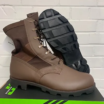 Wellco Boots  Sizes  WP Brown Leather Hot Weather Jungle  British Army NEW • $116.06