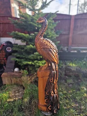 Peacock (Chainsaw Carving) • £750