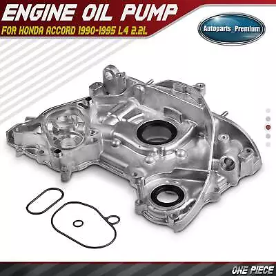 New Engine Oil Pump For Honda Accord 1990-1995 L4 2.2L SOHC F22A1 F22A4 F22A6 • $64.99