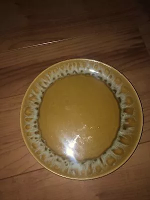 Vintage 1967 Canonsburg Pottery Butterscotch Ironstone 10” Plate USA • $9.99