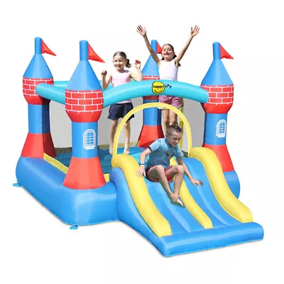  HAPPY HOP  Jumping Castle Bouncy House With Double Slide (9512) • $389