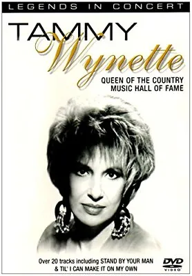 Tammy Wynette: The Queen Of The Country Music Hall Of Fame [DVD] Tammy Wynette • £3.36