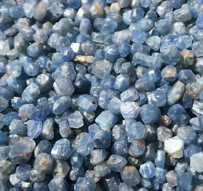 500 Cts Natural Kashmiri Blue Sapphire Raw Rough Loose Gemstone Lot • $49.89