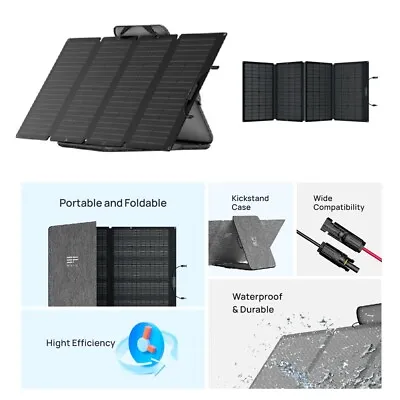 £319.99 • Buy EcoFlow 160w 12v Portable Lightweight Folding Solar Panel Travel Camping DC21.12