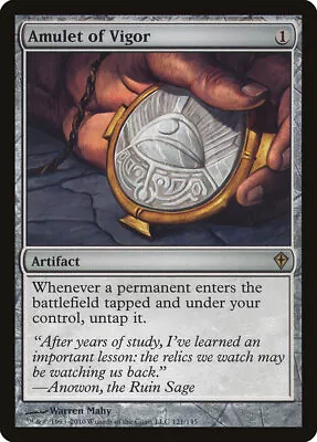 Amulet Of Vigor Worldwake Near Mint MTG CARD @ • $19.12